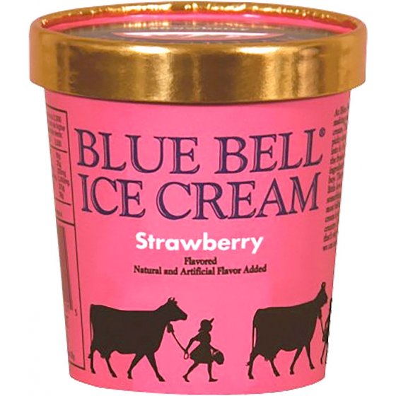 Strawberry ice cream