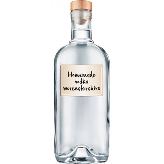 Vodka maison au sauce Worcestershire
