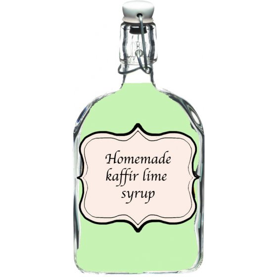 Sirop de citron vert maison