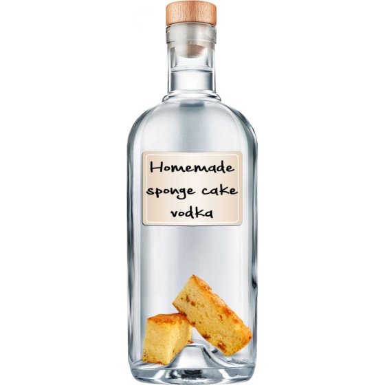 Vodka al pan di spagna artigianale