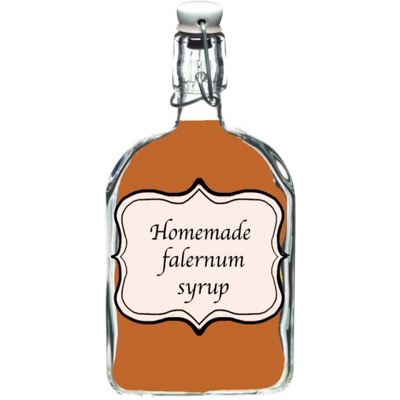 Sirop de falernum maison