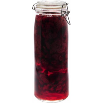 Raspberry-infused bourbon