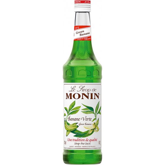 Grüner bananen sirup