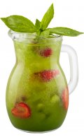 Basilikum limonade
